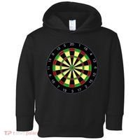 Flat Dart Board Gaming Toddler Hoodie thumb 0