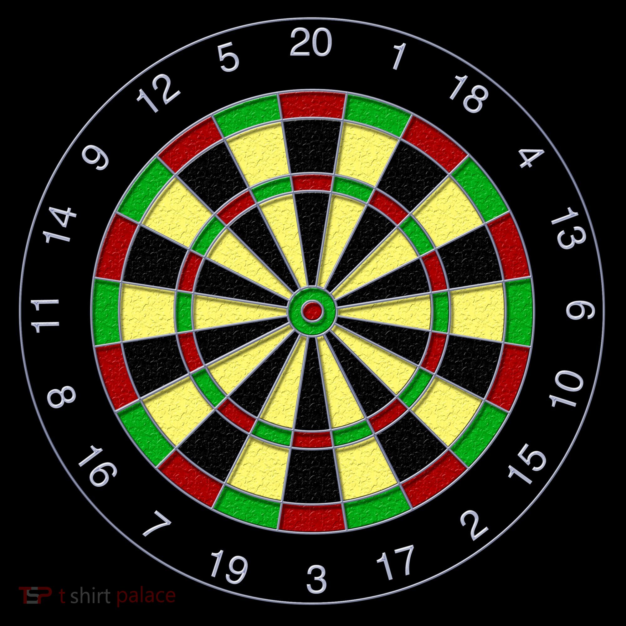 Flat Dart Board Gaming Tank Top
