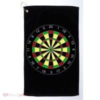 Flat Dart Board Gaming Golf Towel thumb 0