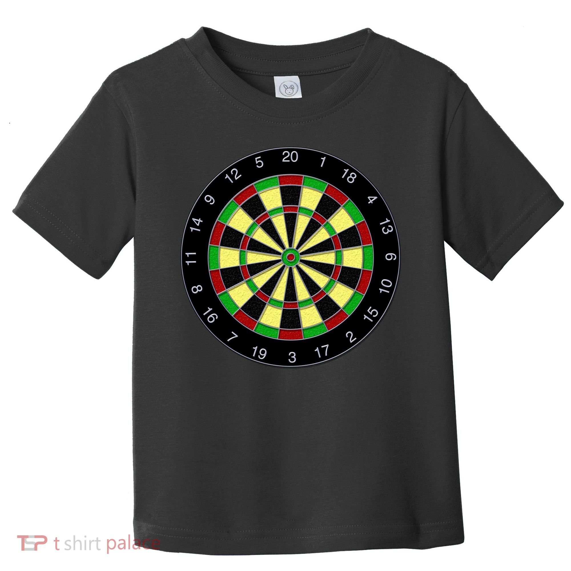 Flat Dart Board Gaming Toddler T-Shirt