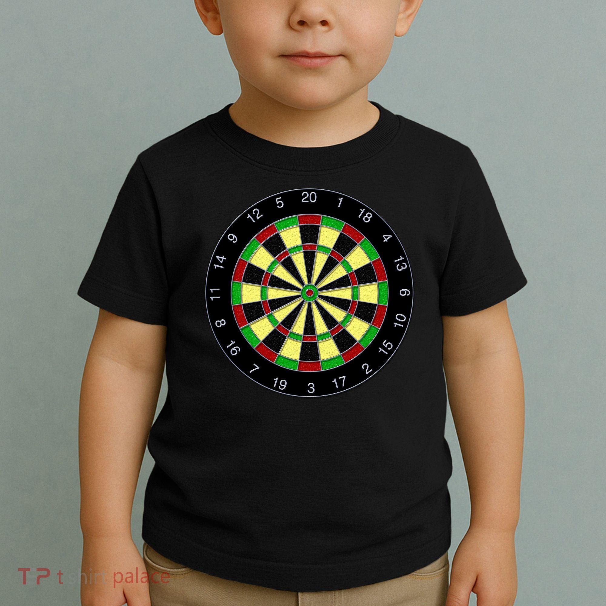 Flat Dart Board Gaming Toddler T-Shirt