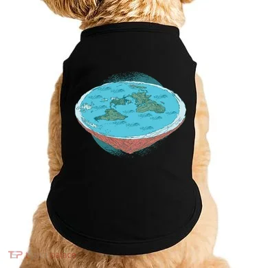 Flat Earth Theory Doggie Tank