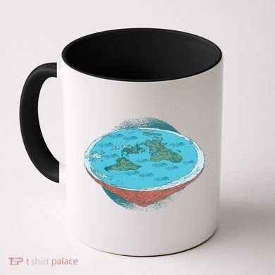 Flat Earth Theory Coffee Mug