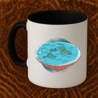 Flat Earth Theory Coffee Mug thumb 2