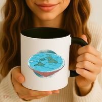 Flat Earth Theory Coffee Mug thumb 3