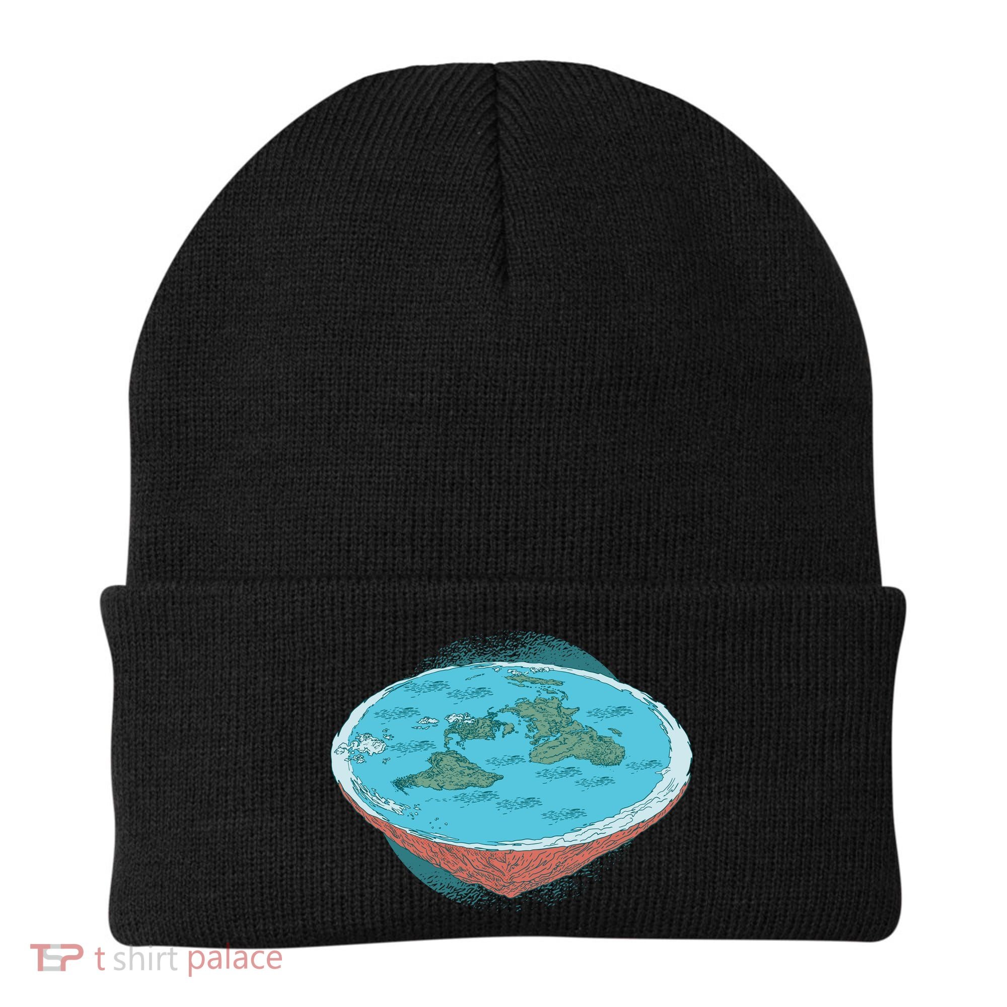 Flat Earth Theory Beanie