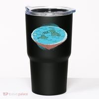 Flat Earth Theory Tumbler thumb 0