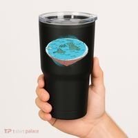 Flat Earth Theory Tumbler thumb 2