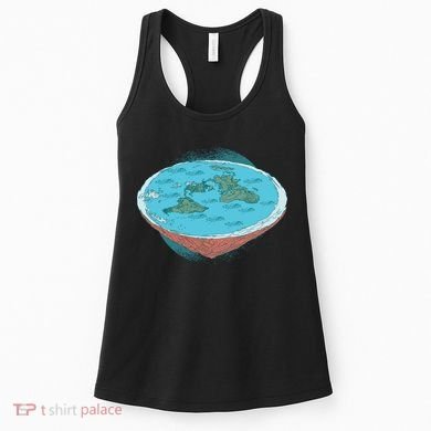 Flat Earth Theory Women's Tank Top