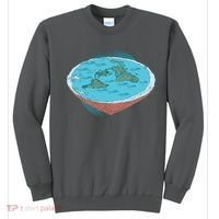 Flat Earth Theory Sweatshirt thumb 0