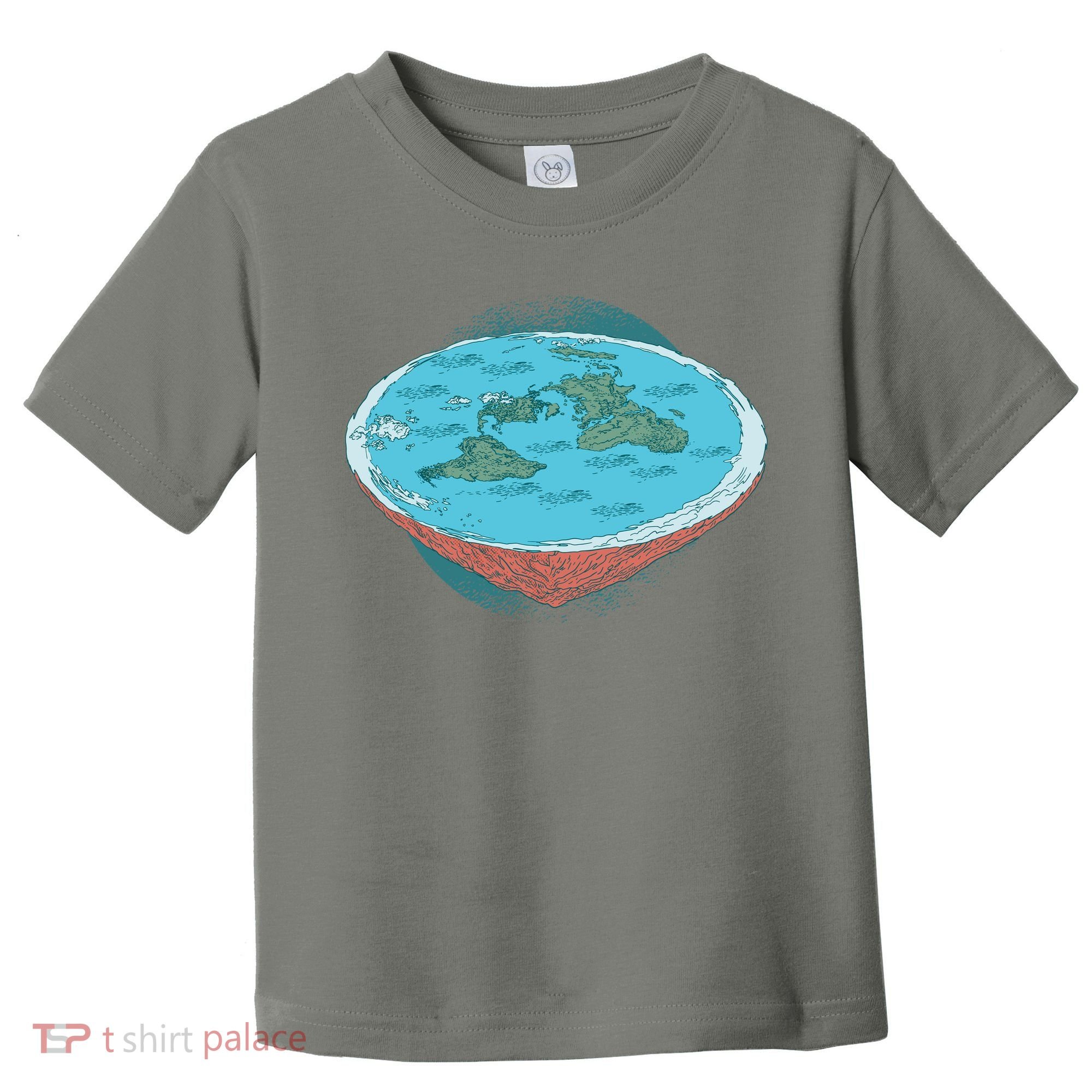 Flat Earth Theory Toddler T-Shirt