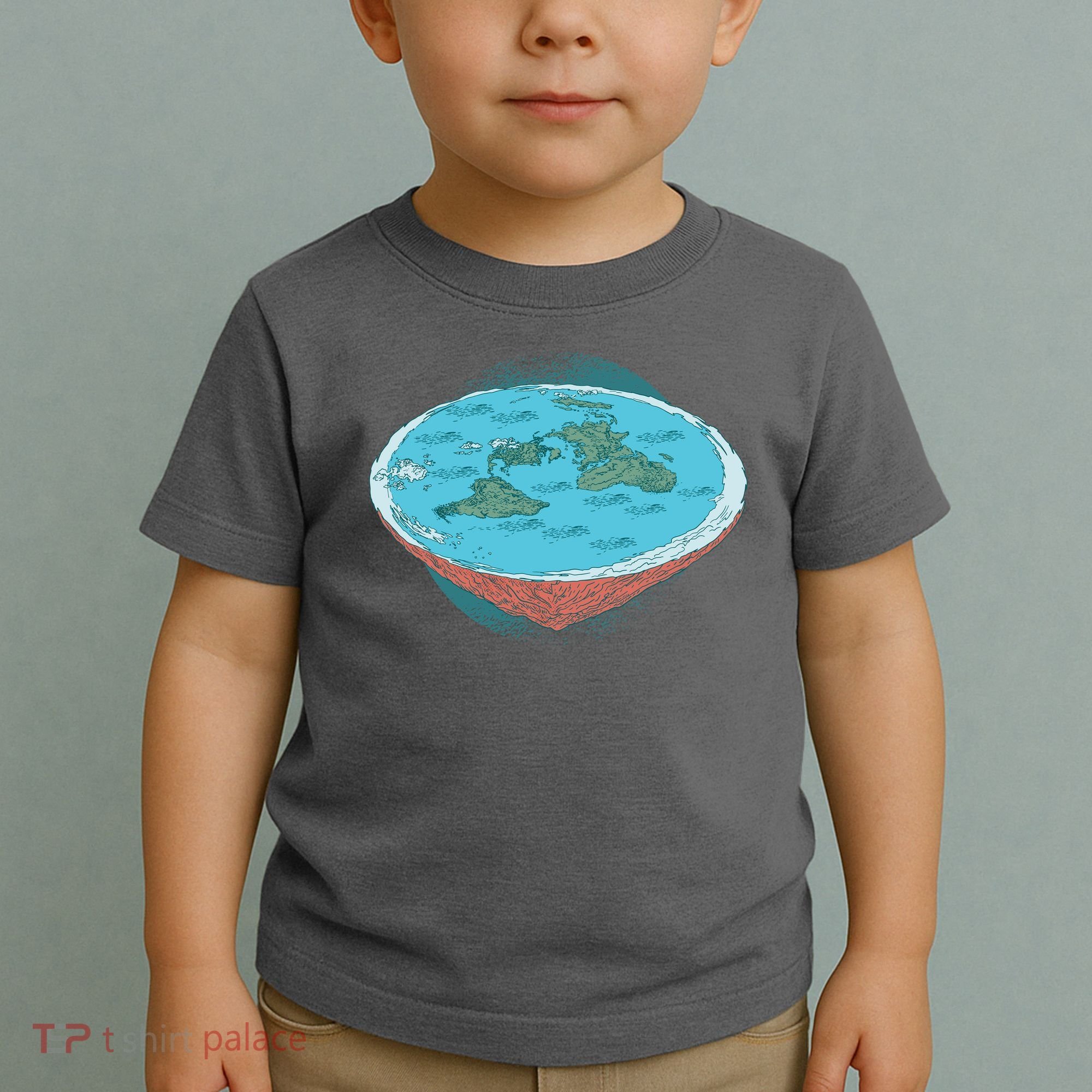 Flat Earth Theory Toddler T-Shirt