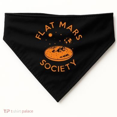 Flat Mars Society USA-Made Doggie Bandana