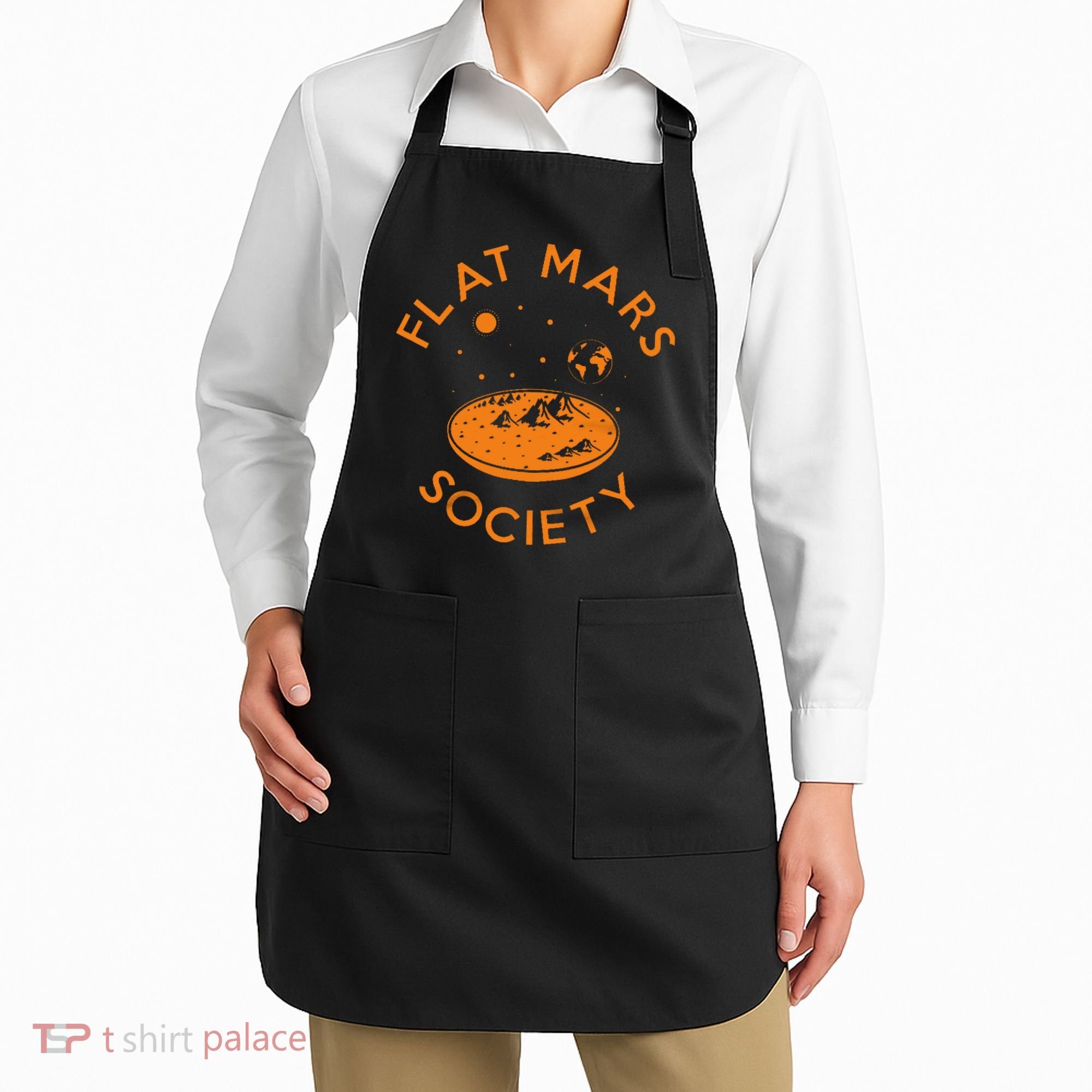 Flat Mars Society Apron