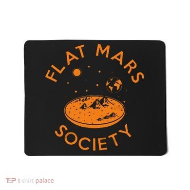 Flat Mars Society Mousepad