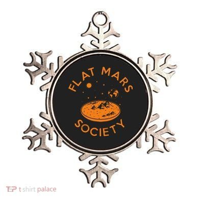 Flat Mars Society Ornament