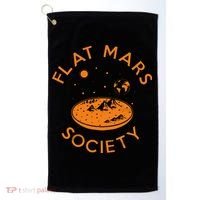 Flat Mars Society Golf Towel thumb 0