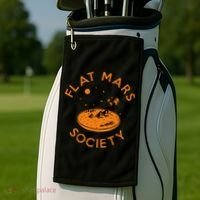 Flat Mars Society Golf Towel thumb 2