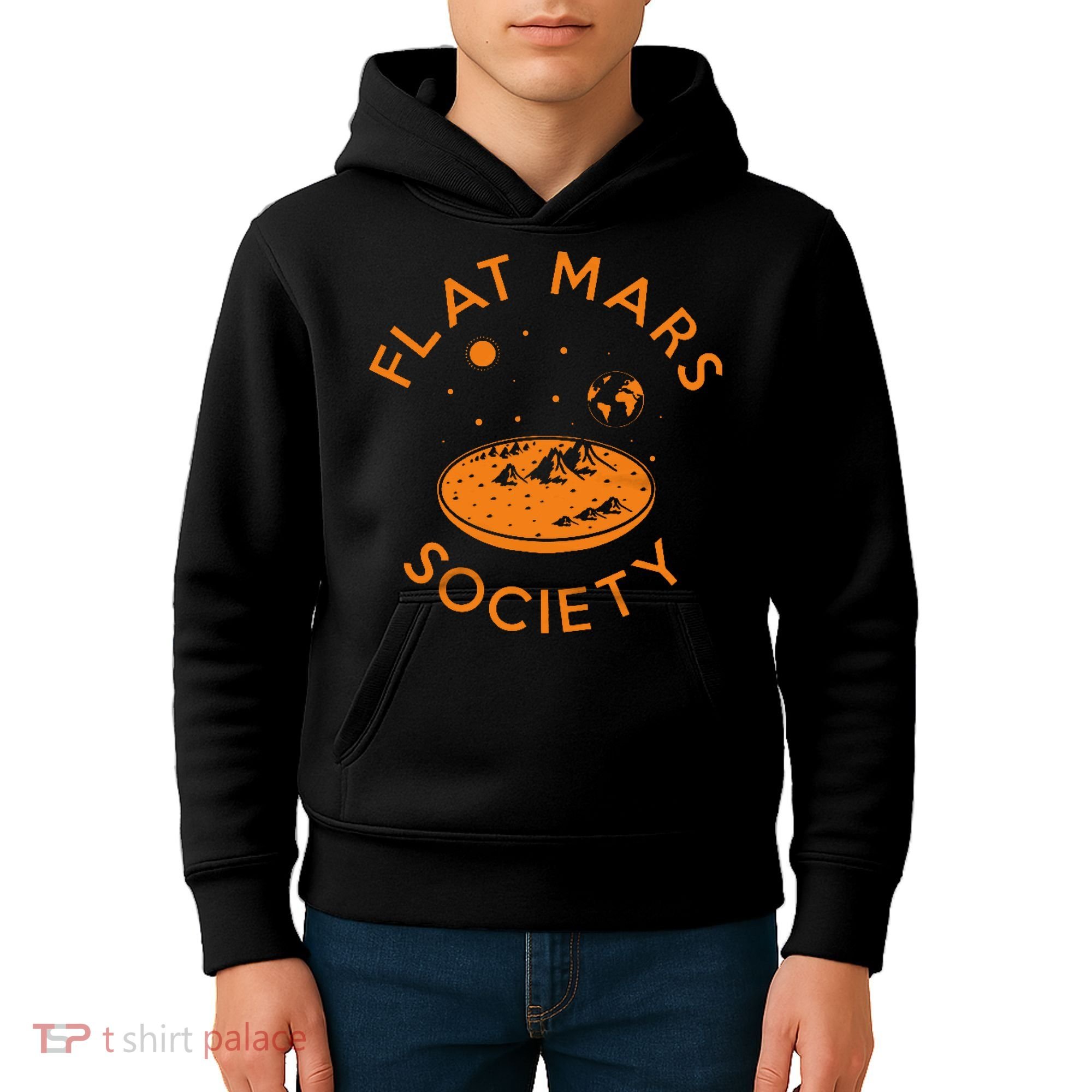 Flat Mars Society Kids Hoodie
