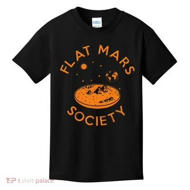 Flat Mars Society Kids T-Shirt