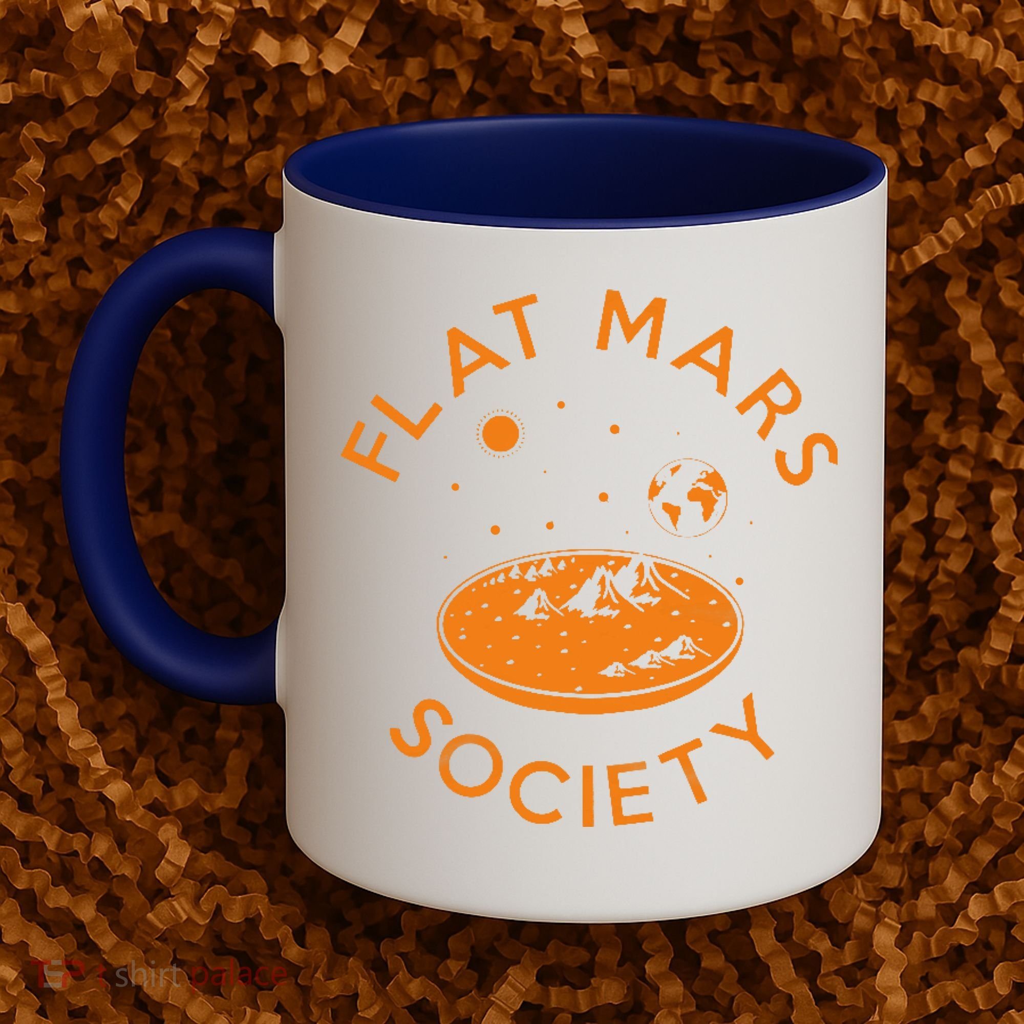 Flat Mars Society Coffee Mug