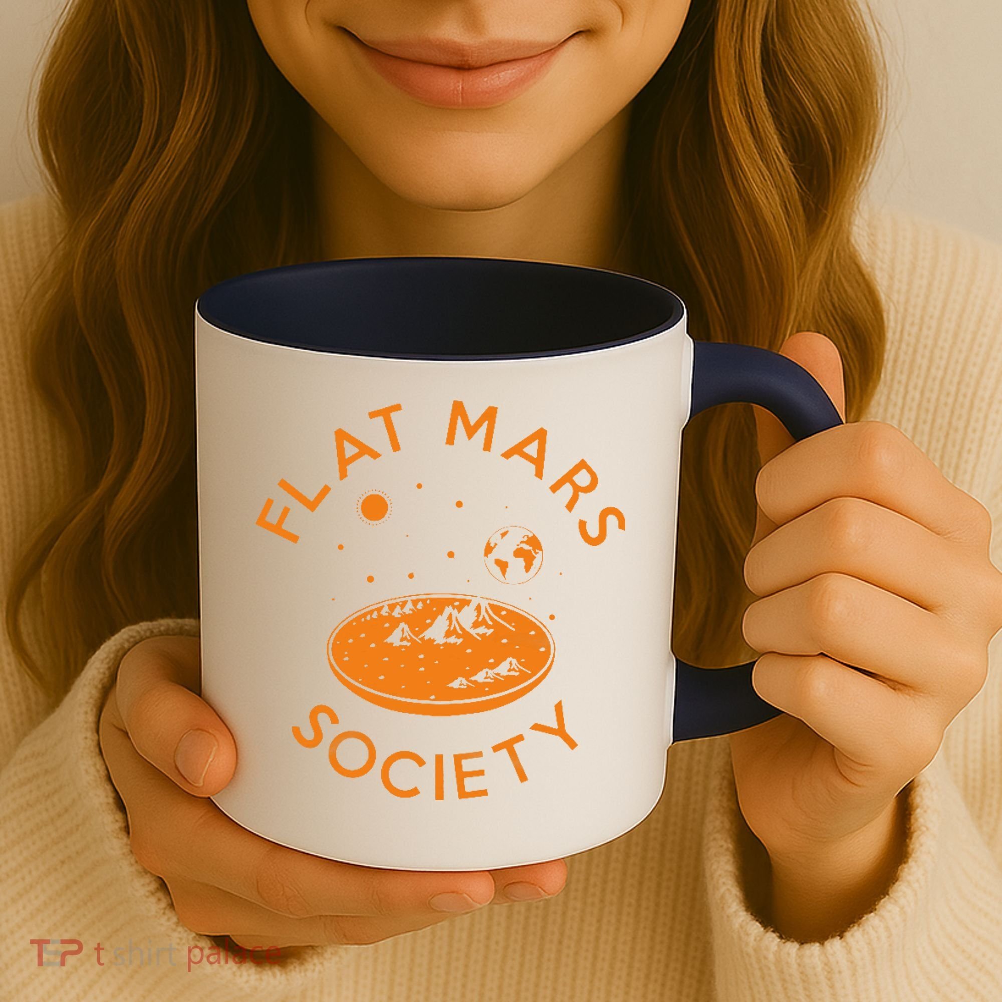 Flat Mars Society Coffee Mug
