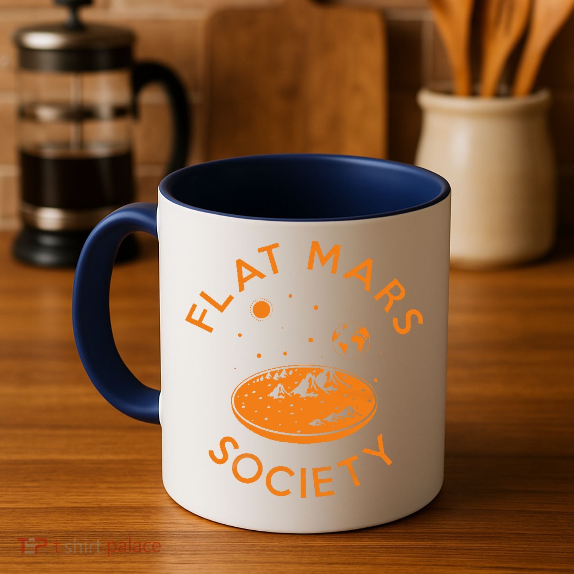Flat Mars Society Coffee Mug