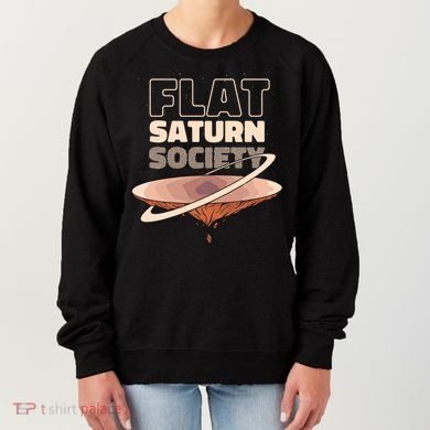 Flat Saturn Society Women's Sweatshirt