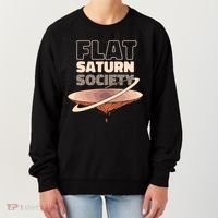 Flat Saturn Society Women's Sweatshirt thumb 0