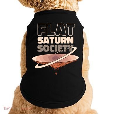 Flat Saturn Society Doggie Tank
