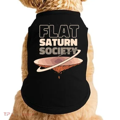 Flat Saturn Society Doggie Tank