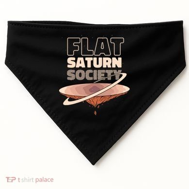 Flat Saturn Society USA-Made Doggie Bandana