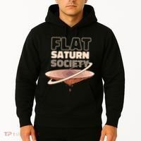 Flat Saturn Society Hoodie thumb 2