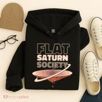 Flat Saturn Society Hoodie thumb 4