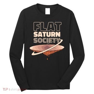 Flat Saturn Society Long Sleeve Shirt