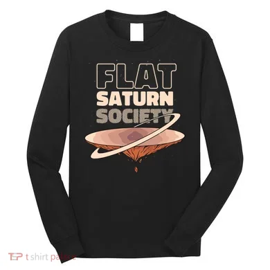 Flat Saturn Society Long Sleeve Shirt