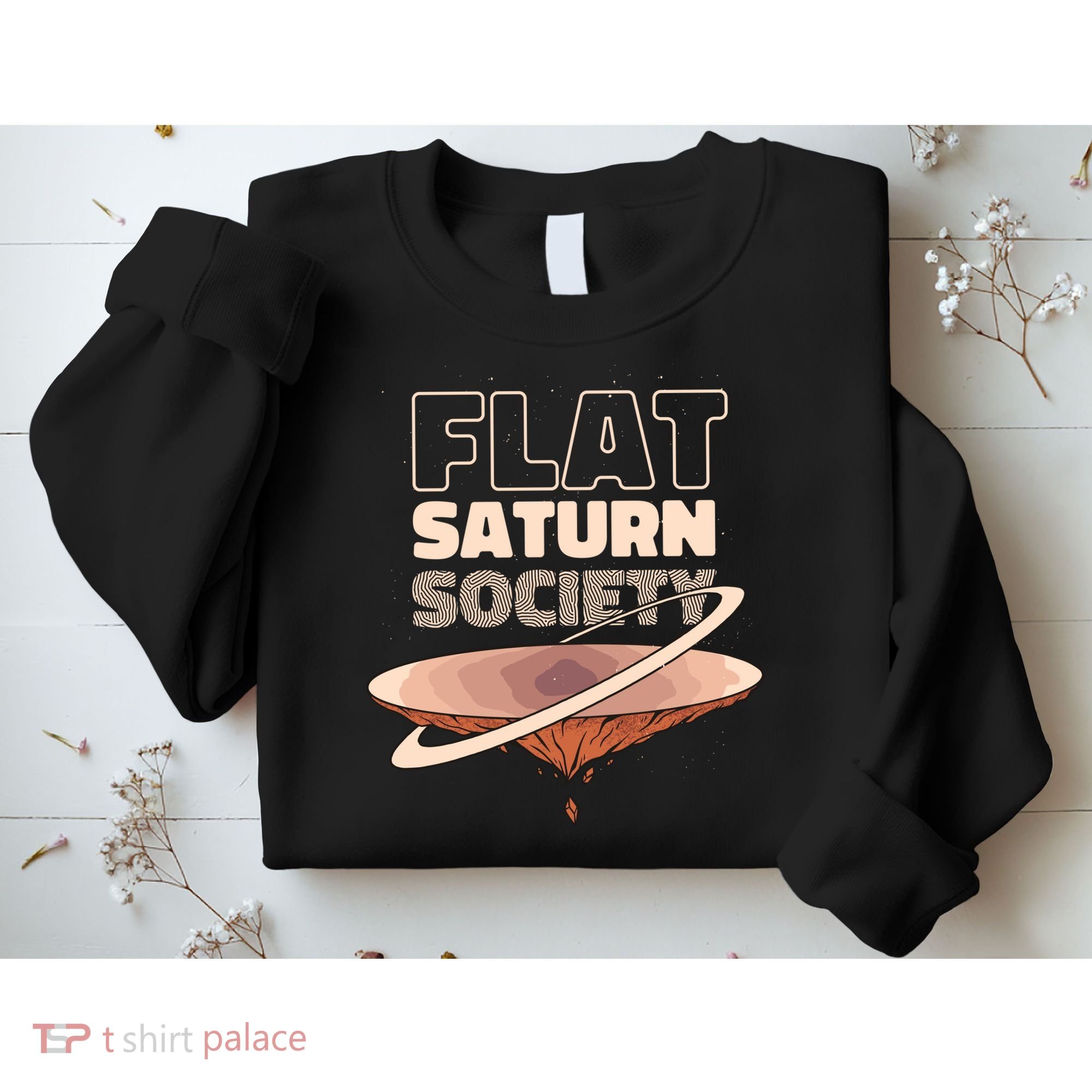 Flat Saturn Society Sweatshirt