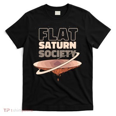 Flat Saturn Society T-Shirt