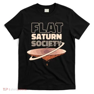Flat Saturn Society T-Shirt