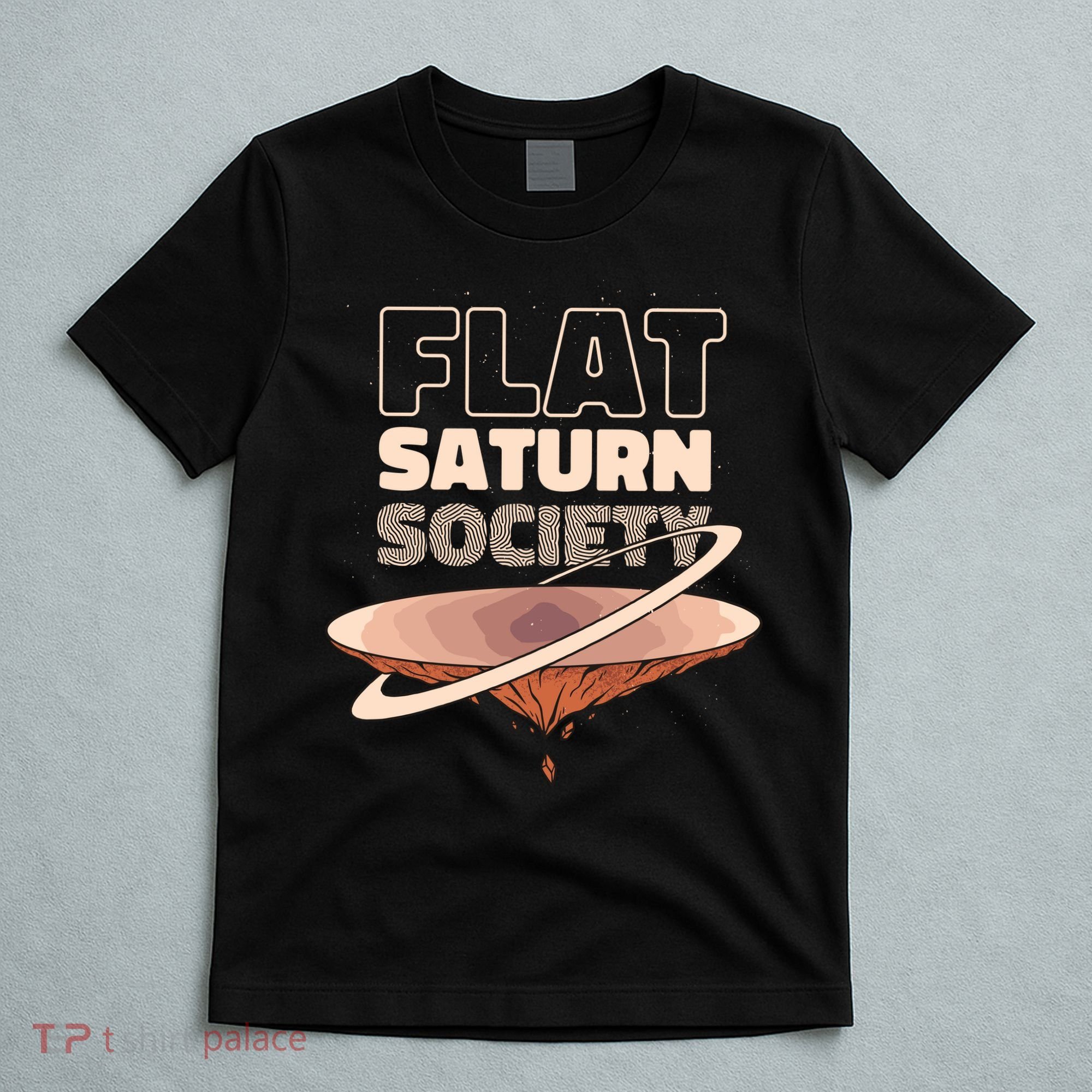 Flat Saturn Society T-Shirt