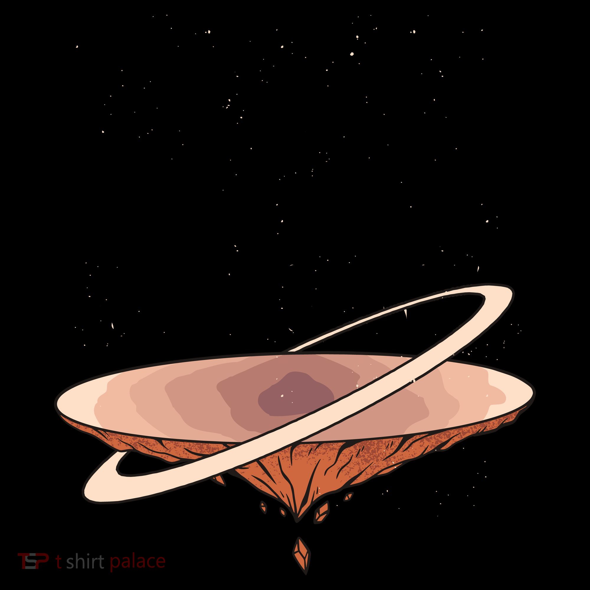 Flat Saturn Society Coffee Mug