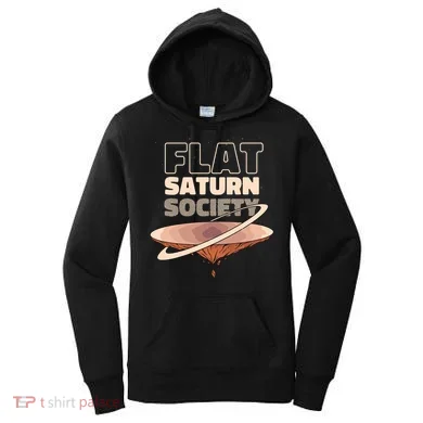 Flat Saturn Society Women's Hoodie