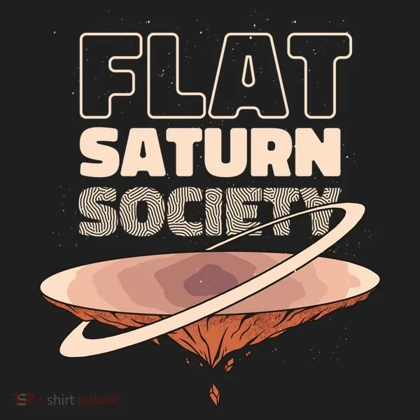 Flat Saturn Society Tumbler