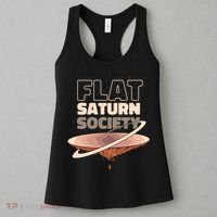 Flat Saturn Society Women's Tank Top thumb 3