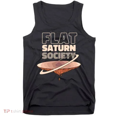 Flat Saturn Society Tank Top