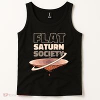 Flat Saturn Society Tank Top thumb 2