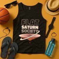 Flat Saturn Society Tank Top thumb 4
