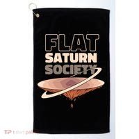 Flat Saturn Society Golf Towel thumb 0