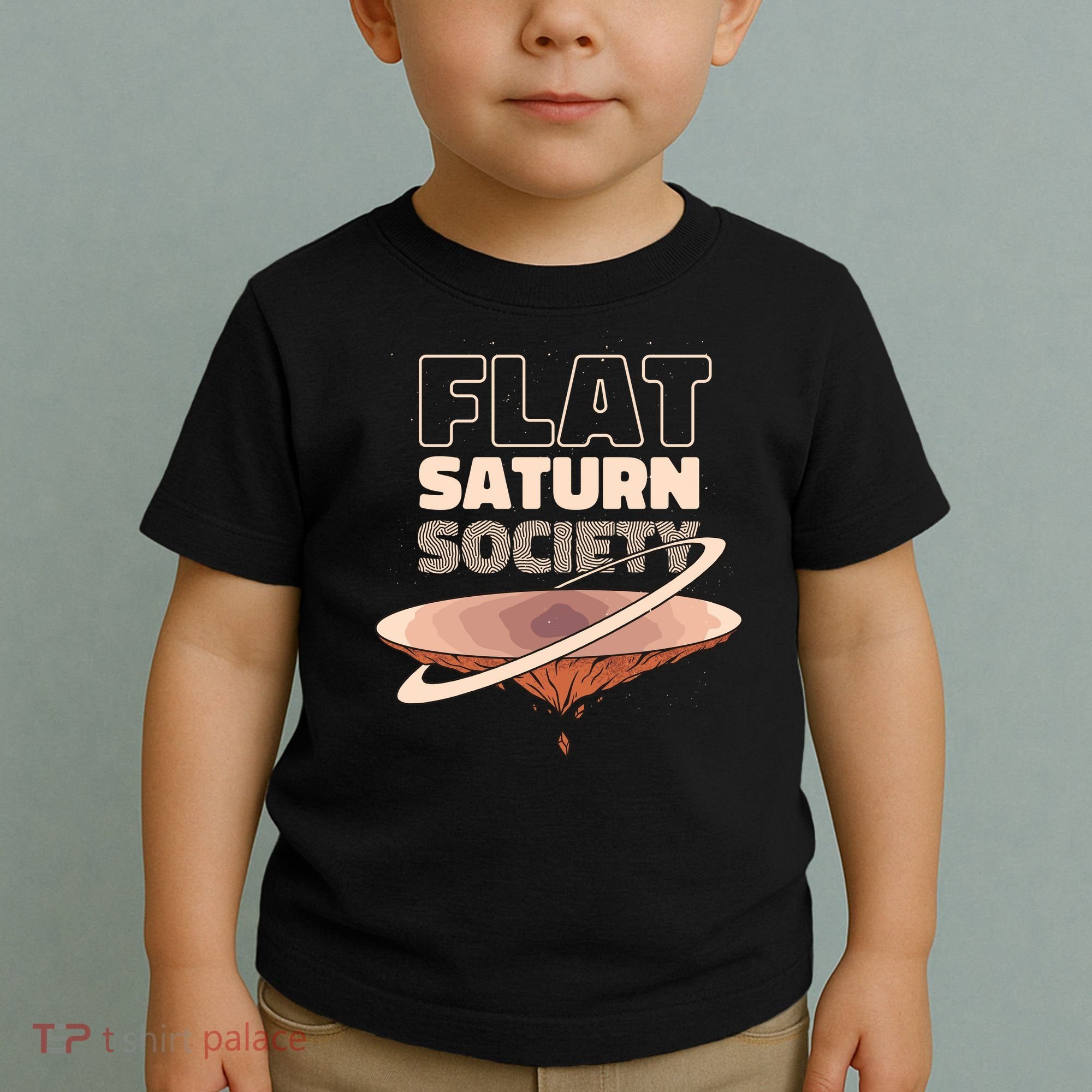 Flat Saturn Society Toddler T-Shirt