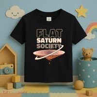 Flat Saturn Society Toddler T-Shirt thumb 3